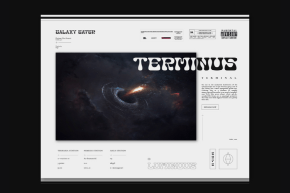 Cosmos Font - Preview 4