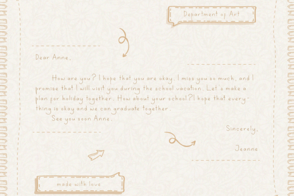 Department of Art Font - Preview 5