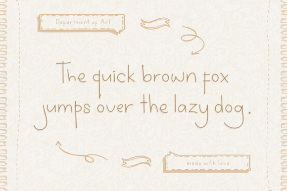 Department of Art Font - Preview 1