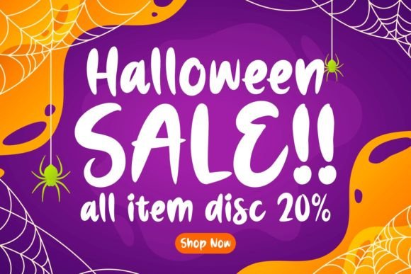 Ghost Pumpkin Font - Preview 1