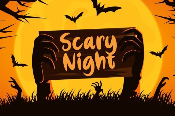 Ghost Pumpkin Font - Preview 3