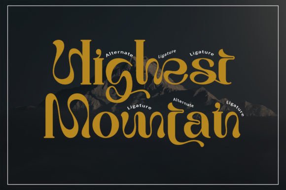 Great Warrior Font - Preview 1