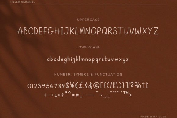 Hello Caramel Font - Preview 1