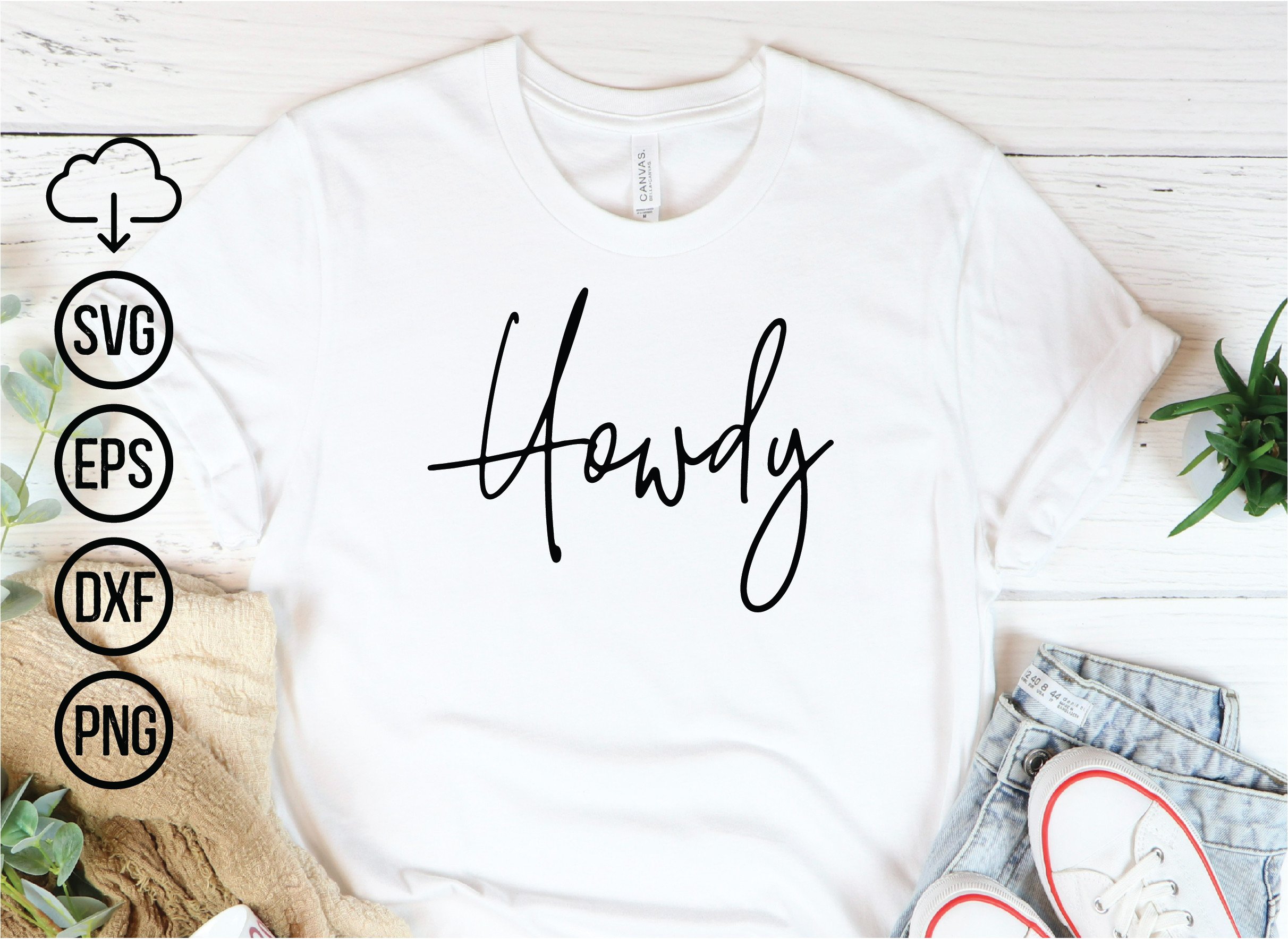 Howdy Svg Cut Files Graphic by Nigel Store · Creative Fabrica