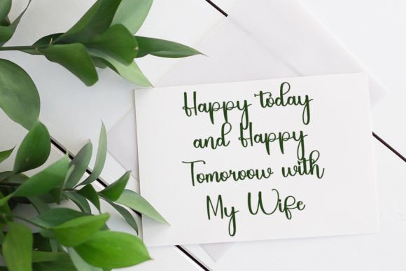 Little Holiday Font PNG with transparent background - Preview 1