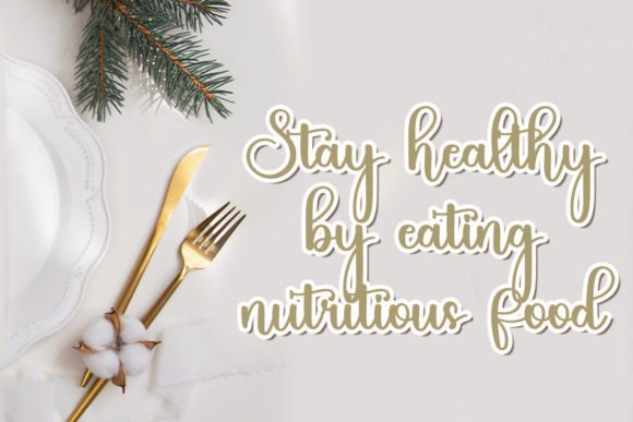 Little Holiday Font PNG with transparent background - Preview 4