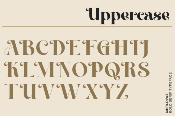 Merlovaz Font PNG with transparent background - Preview 6
