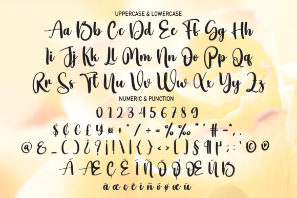 Mild Font PNG with transparent background - Preview 6