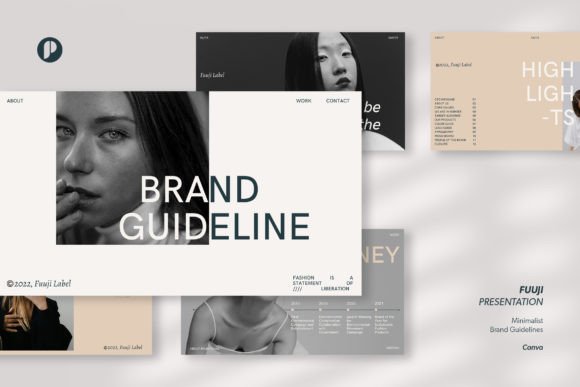 Minimalist Brand Guidelines Presentation