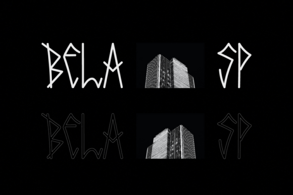 Mosdecan Font PNG with transparent background - Preview 1