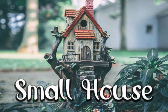 My House Font PNG with transparent background - Preview 2