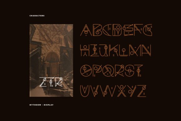 Mythoow Font PNG with transparent background - Preview 1