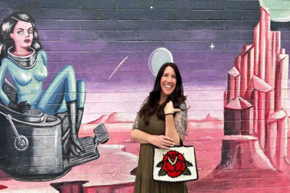 Rose Tattoo Crochet Bag Pattern