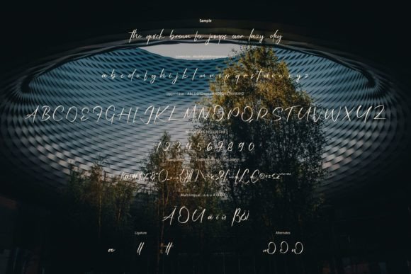 Agllosty Font - Preview 5
