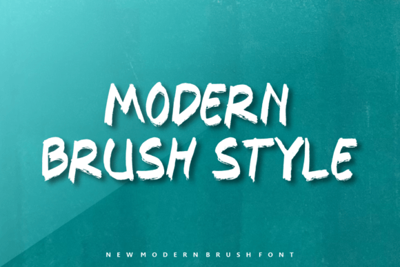 Brush Destorsi Font - Preview 1