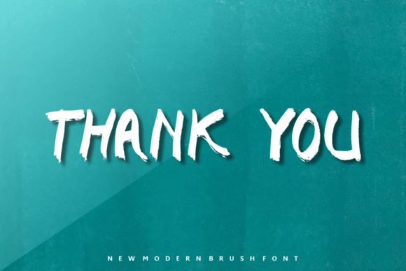 Brush Destorsi Font - Preview 4