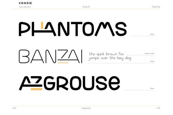 Chasie Font - Preview 2