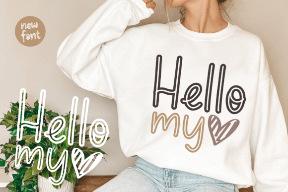 Chocobelly Font - Preview 1