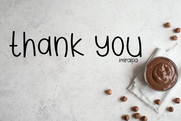 Chocolate Hazelnut Font - Preview 4