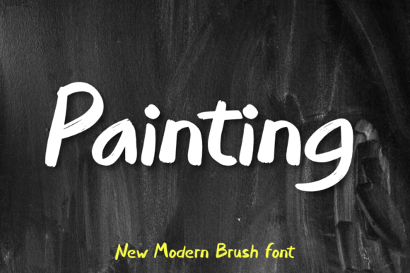 Enter Brushes Font - Preview 2