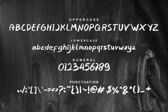 Enter Brushes Font - Preview 3