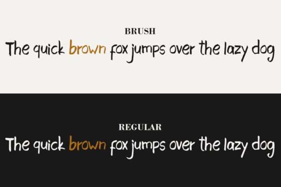 Kids Scratch Font PNG with transparent background - Preview 3