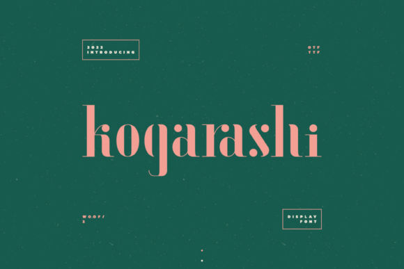 Kogarashi Fonts