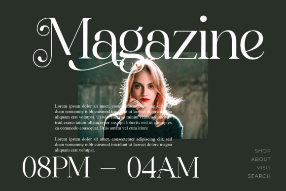 Marllgon Font PNG with transparent background - Preview 4