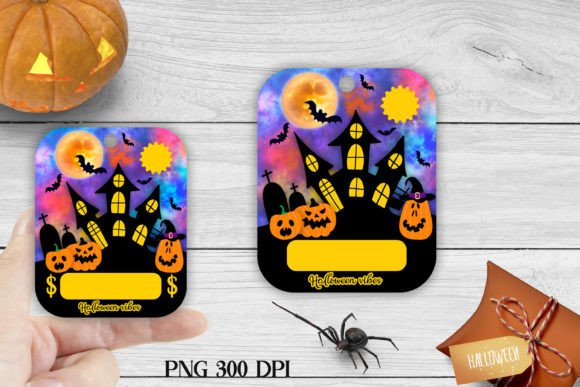 Money Card PNG | Halloween Printable Grafik Druckbare Illustrationen Von Svetlanakrasdesign