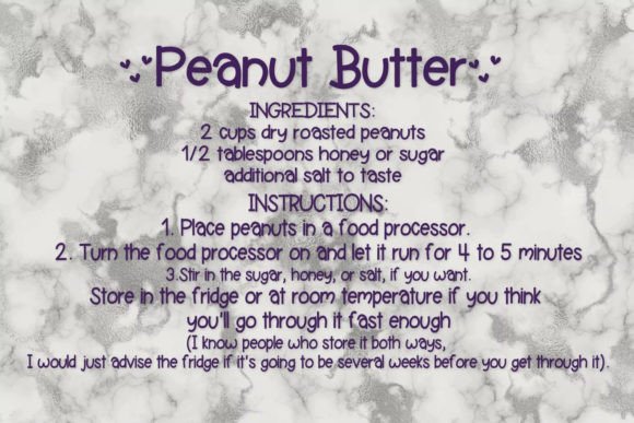 Peanut Butter and Jealous Duo Font PNG with transparent background - Preview 2