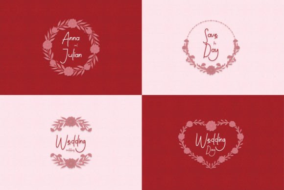Roullette Font PNG with transparent background - Preview 3