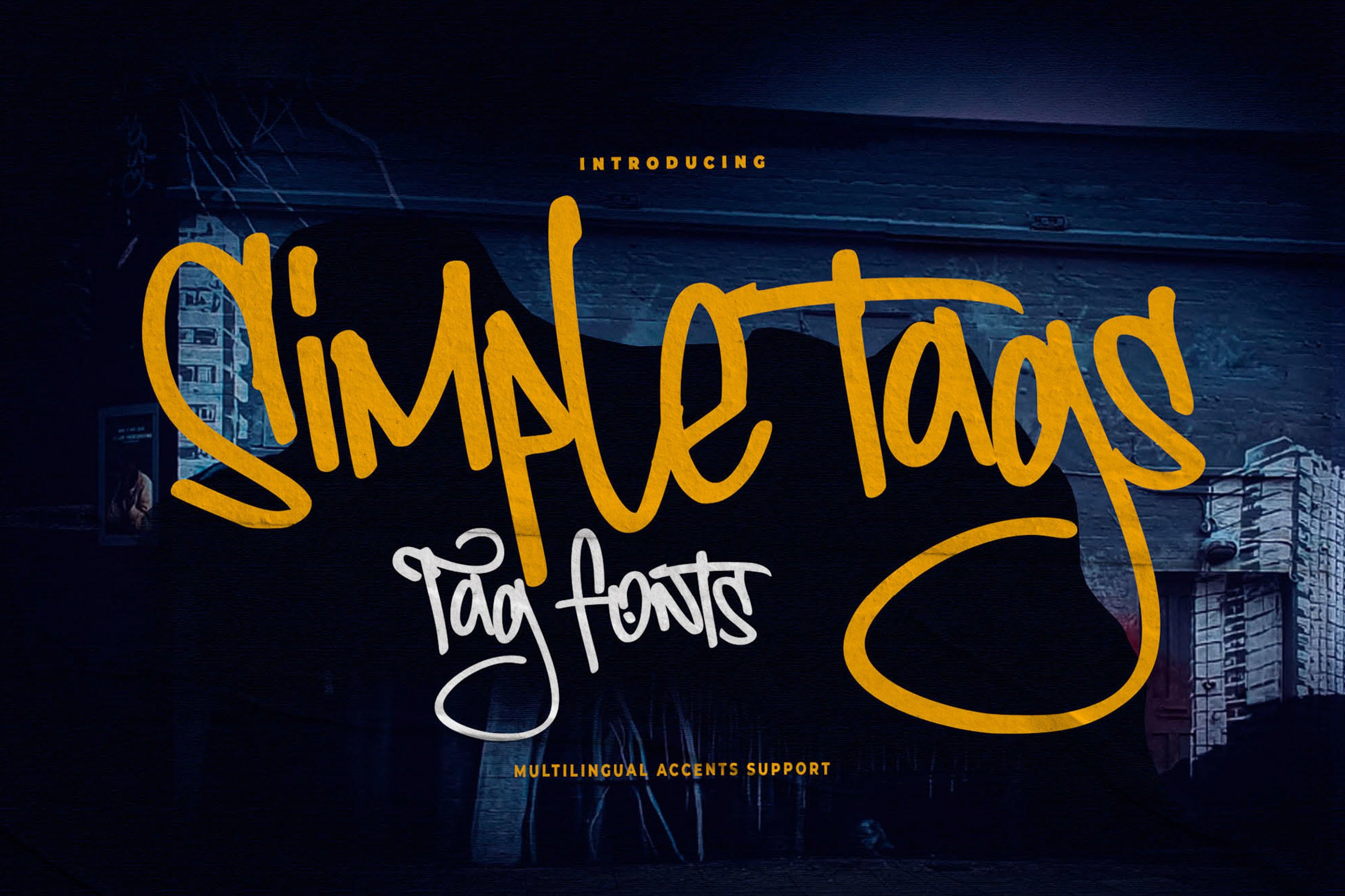Simple Tags Font by Gassstype Studio · Creative Fabrica font preview