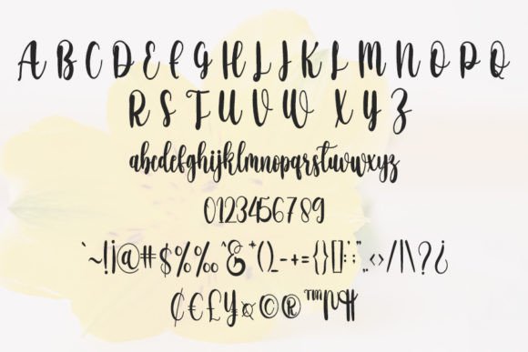 Anime Font - Preview 3