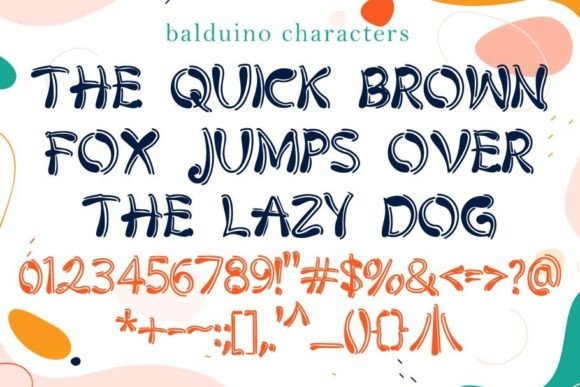 Balduino Font - Preview 5
