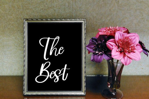 Bistik Font PNG with transparent background - Preview 1