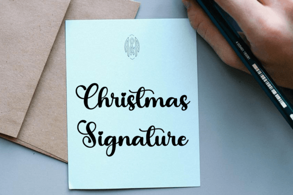 Christmas Font - Preview 3