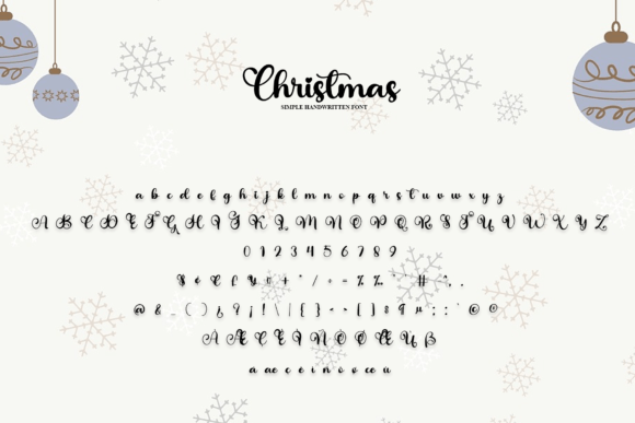 Christmas Font - Preview 6