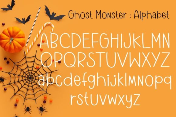 Ghost Monster Font - Preview 2