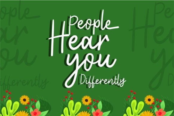 Hacenda Font PNG with transparent background - Preview 1