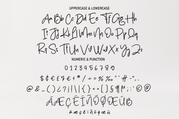 Hey Yoga Font PNG with transparent background - Preview 6
