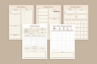 Printable Ultimate Planner Bundle Pack O Graphic by LaxmiOwl · Creative ...