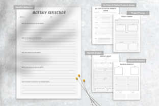Printable Ultimate Planner Bundle Pack O Graphic by LaxmiOwl · Creative ...