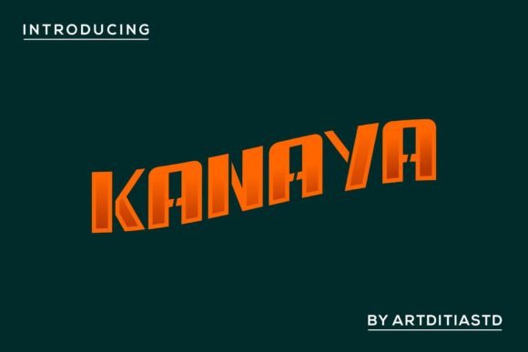 Kanaya Font PNG with transparent background - Preview 1