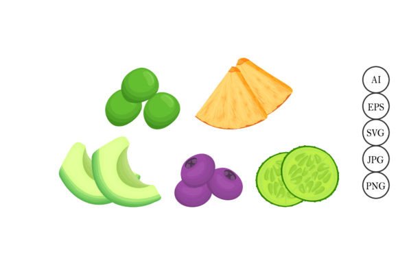 About Food Illustration Set
