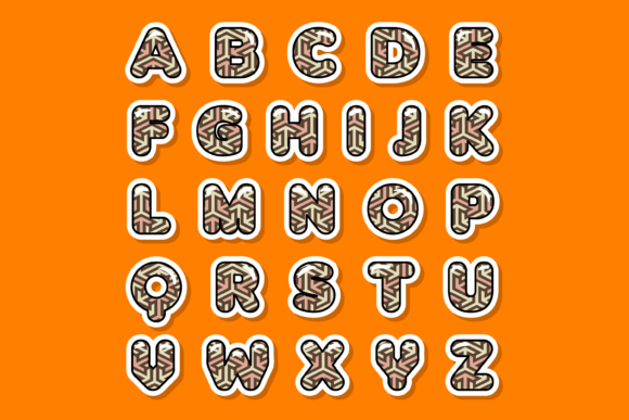 Arabic Arrow Font - Preview 1
