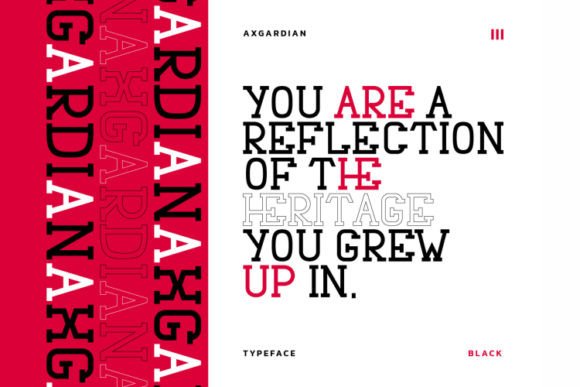 Axgardian Font - Preview 3