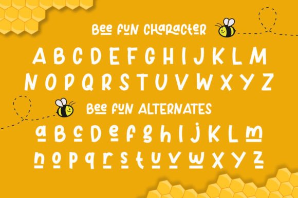 Bee Fun Font - Preview 1