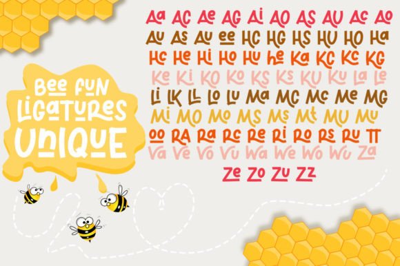 Bee Fun Font - Preview 2