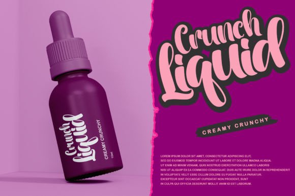 Black Pink Font - Preview 1