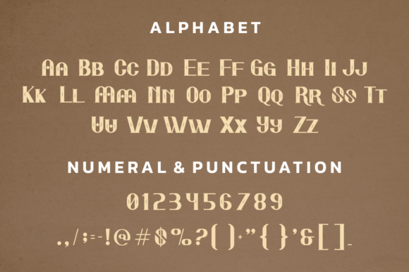 Brotherhole Font - Preview 1